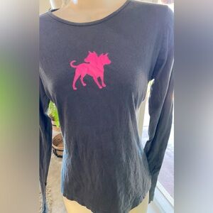 LAST CALL!!!Made in the USA. Vintage MTV2 fitted l/s tee.Had to attend MTV2 part